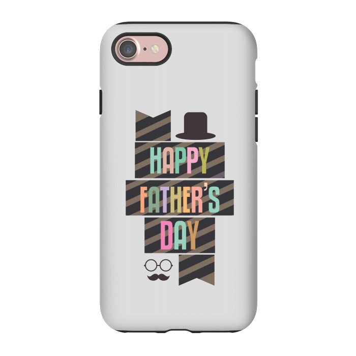 iPhone 7 StrongFit retro fathers day by TMSarts