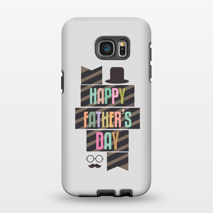 Galaxy S7 EDGE StrongFit retro fathers day by TMSarts