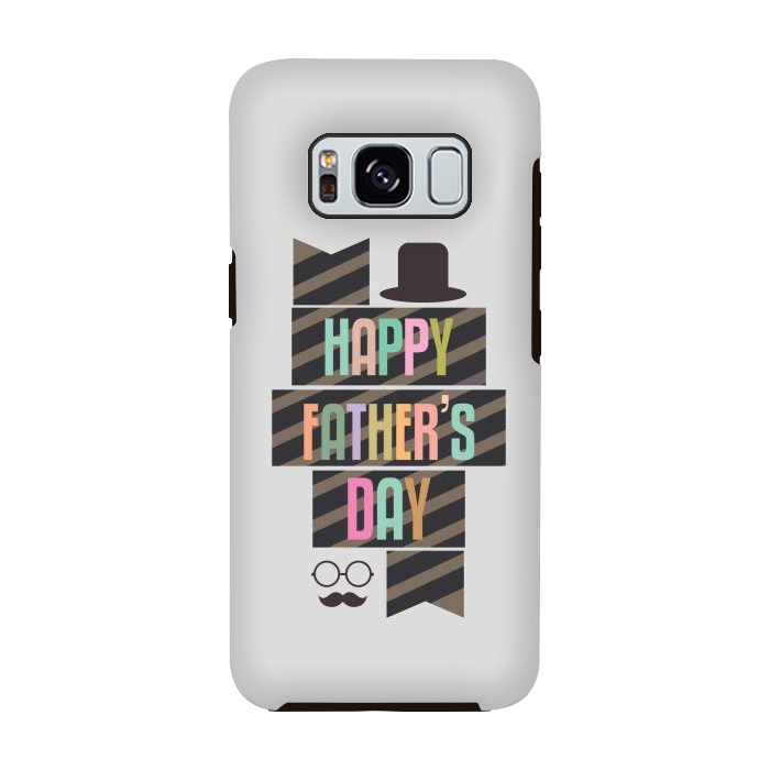 Galaxy S8 StrongFit retro fathers day by TMSarts