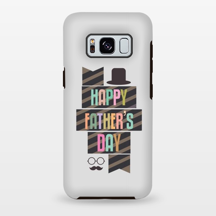 Galaxy S8 plus StrongFit retro fathers day by TMSarts