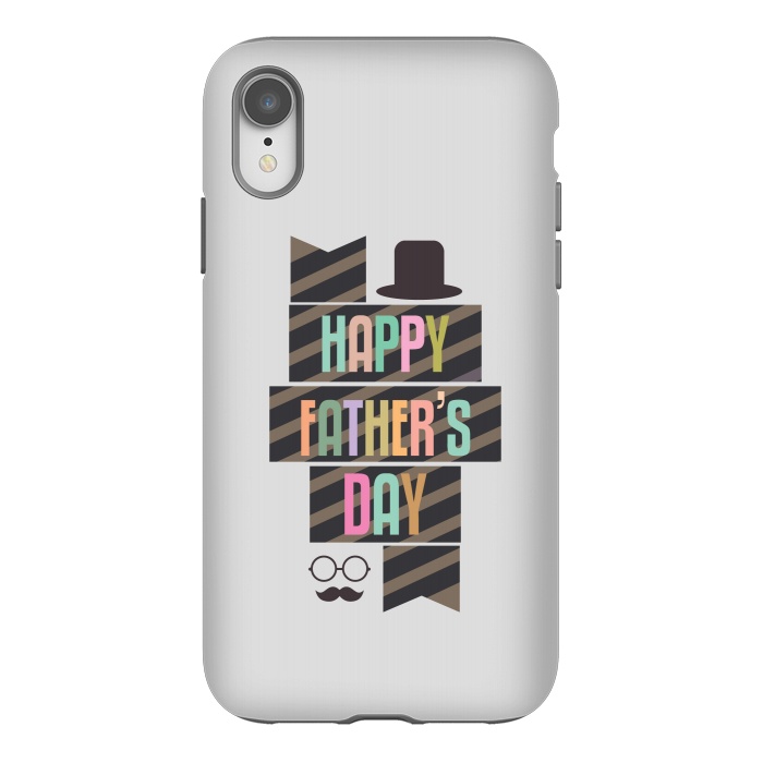 iPhone Xr StrongFit retro fathers day by TMSarts