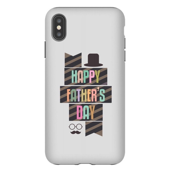 iPhone Xs Max StrongFit retro fathers day by TMSarts