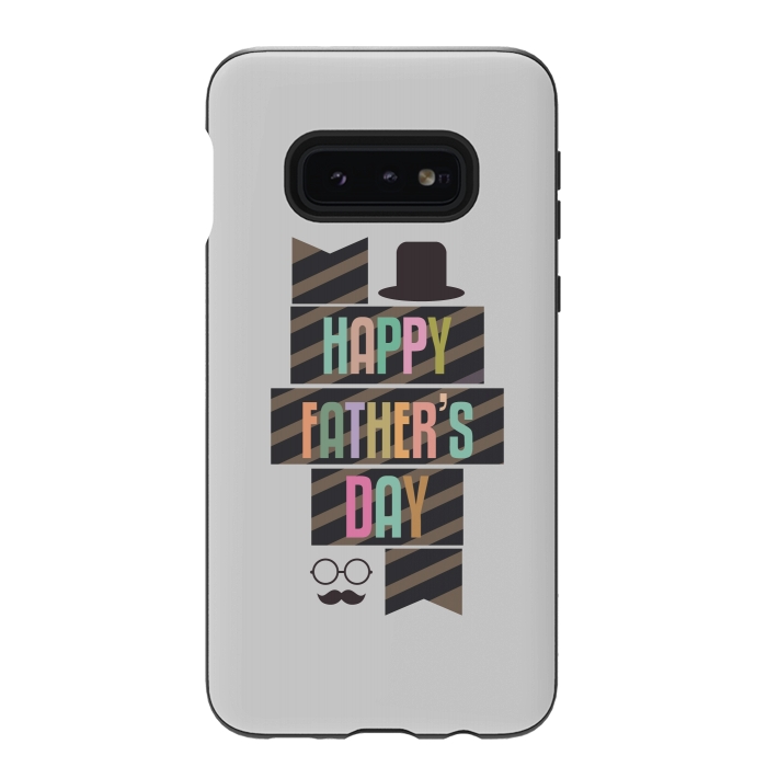 Galaxy S10e StrongFit retro fathers day by TMSarts