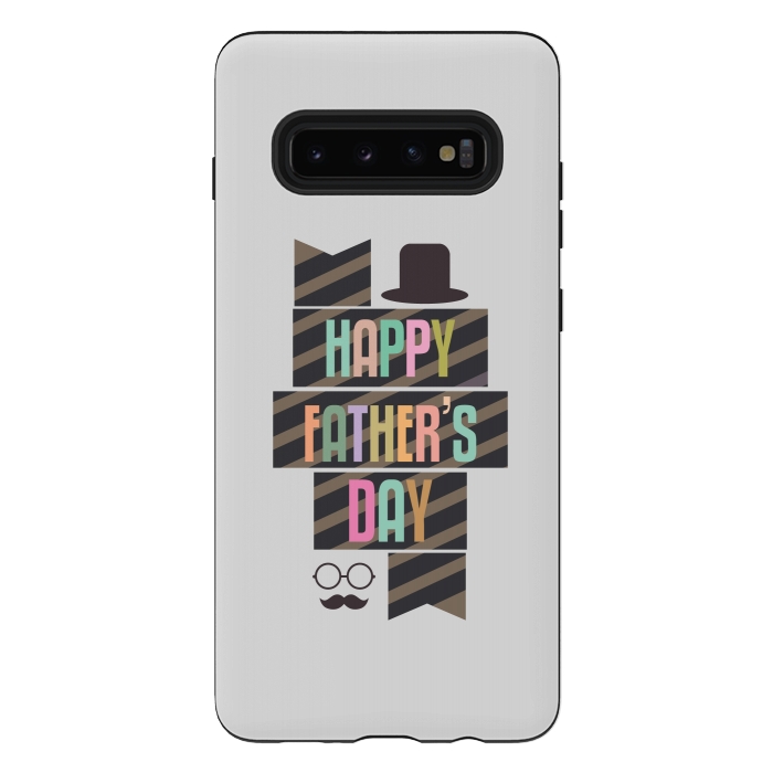 Galaxy S10 plus StrongFit retro fathers day by TMSarts