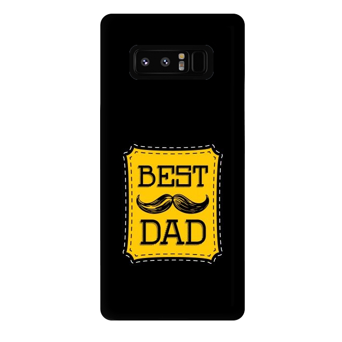 Galaxy Note 8 StrongFit best dad by TMSarts