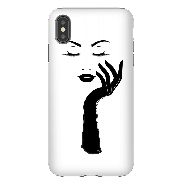 iPhone Xs Max StrongFit Elegant Lady by Martina