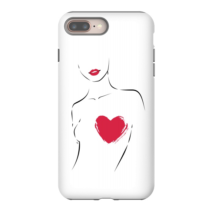 iPhone 7 plus StrongFit Love Torso by Martina