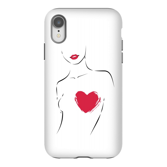 iPhone Xr StrongFit Love Torso by Martina