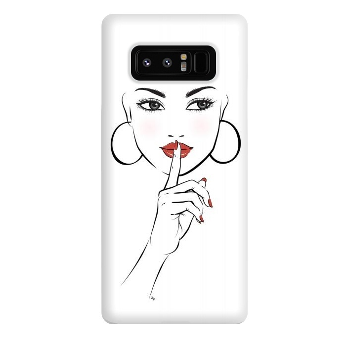 Galaxy Note 8 StrongFit Silence, please! by Martina