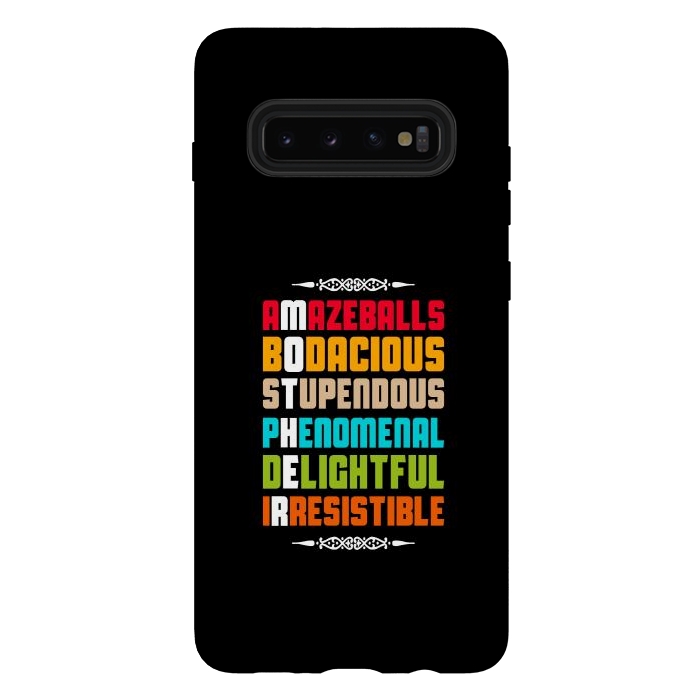 Galaxy S10 plus StrongFit amazeballs mother  by TMSarts