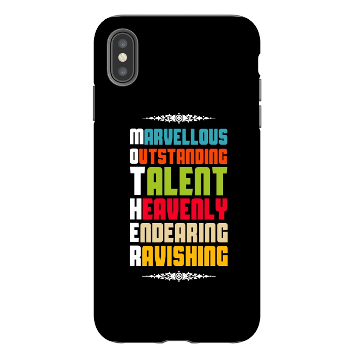 iPhone Xs Max StrongFit talent mother by TMSarts