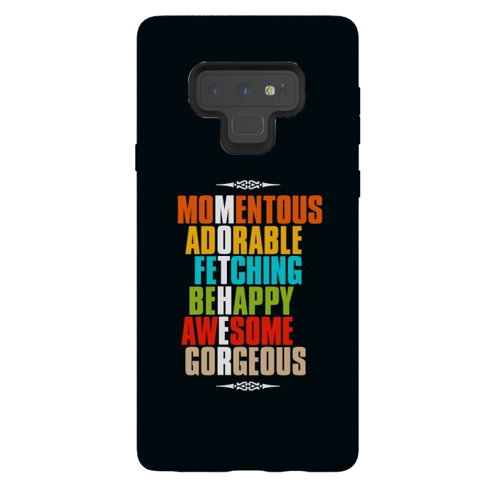Galaxy Note 9 StrongFit awesome mother by TMSarts