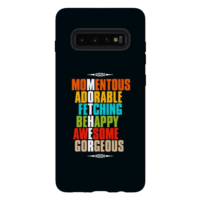 Galaxy S10 plus StrongFit awesome mother by TMSarts