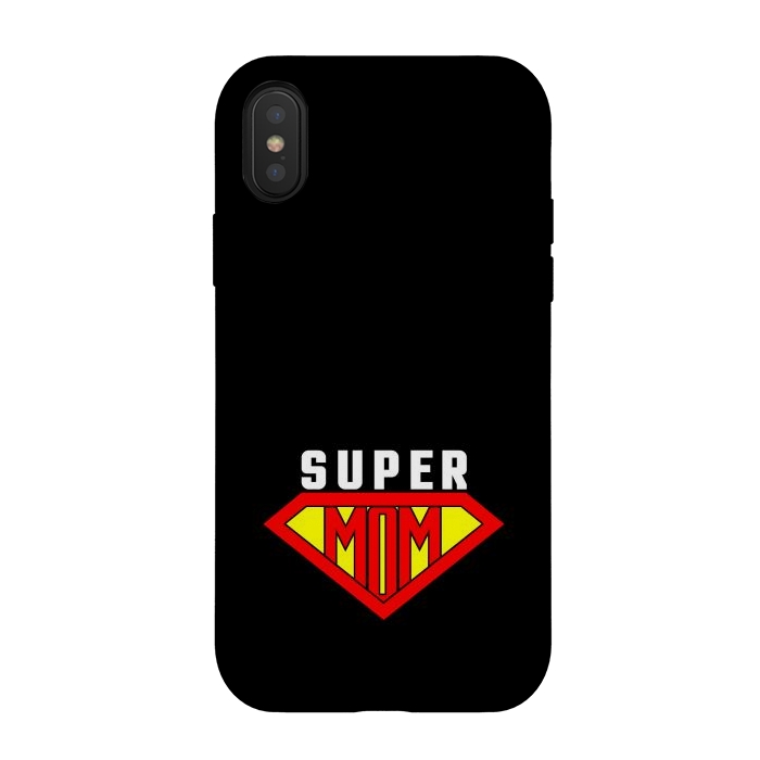 iPhone Xs / X StrongFit super mom by TMSarts