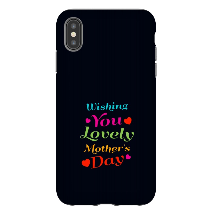 iPhone Xs Max StrongFit wishing lovely mothers by TMSarts
