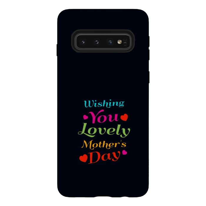 Galaxy S10 StrongFit wishing lovely mothers by TMSarts