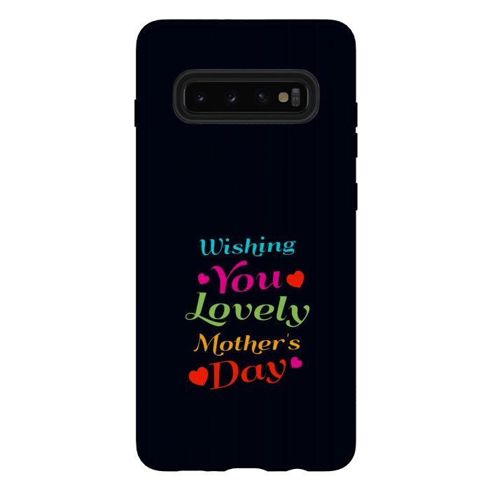 Galaxy S10 plus StrongFit wishing lovely mothers by TMSarts