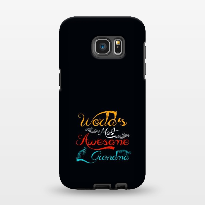 Galaxy S7 EDGE StrongFit awesome grandma by TMSarts