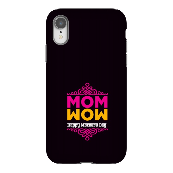 iPhone Xr StrongFit mom wow by TMSarts