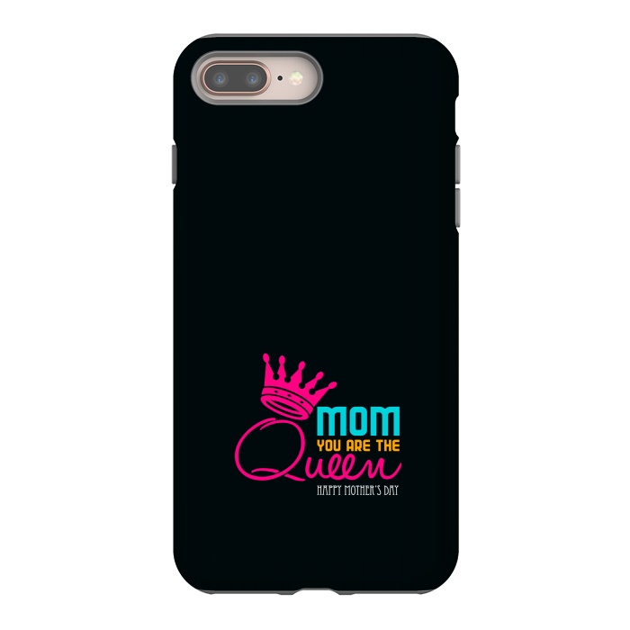 iPhone 7 plus StrongFit mom queen by TMSarts