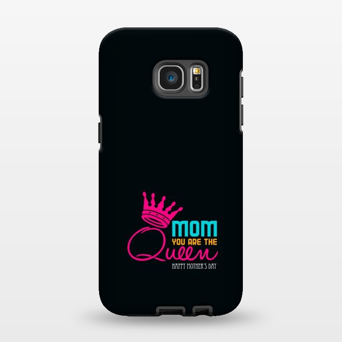 Galaxy S7 EDGE StrongFit mom queen by TMSarts