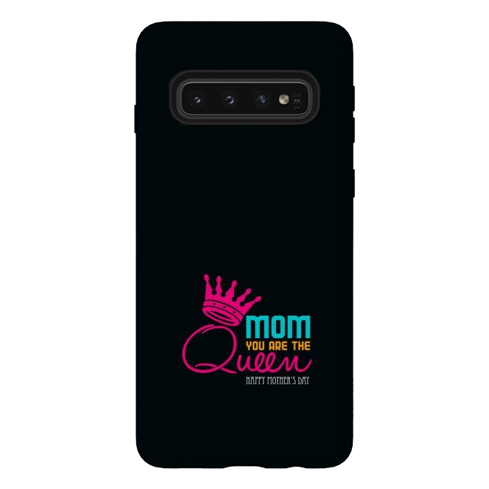 Galaxy S10 StrongFit mom queen by TMSarts