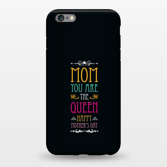 iPhone 6/6s plus StrongFit mom you are the queen by TMSarts