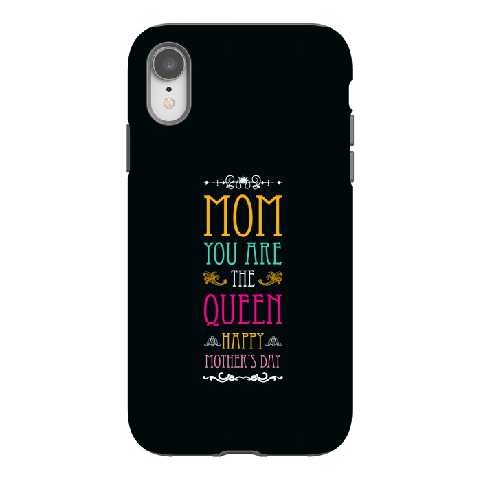 iPhone Xr StrongFit mom you are the queen by TMSarts