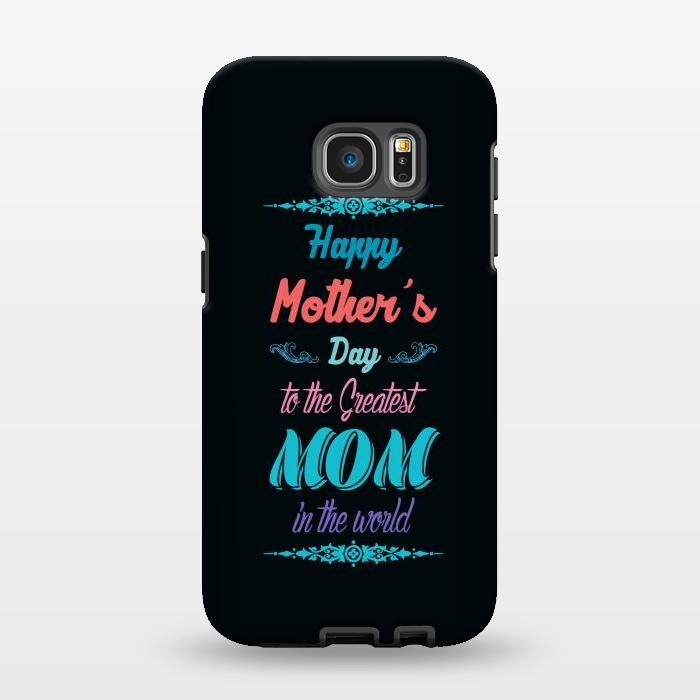 Galaxy S7 EDGE StrongFit the greatest mom by TMSarts