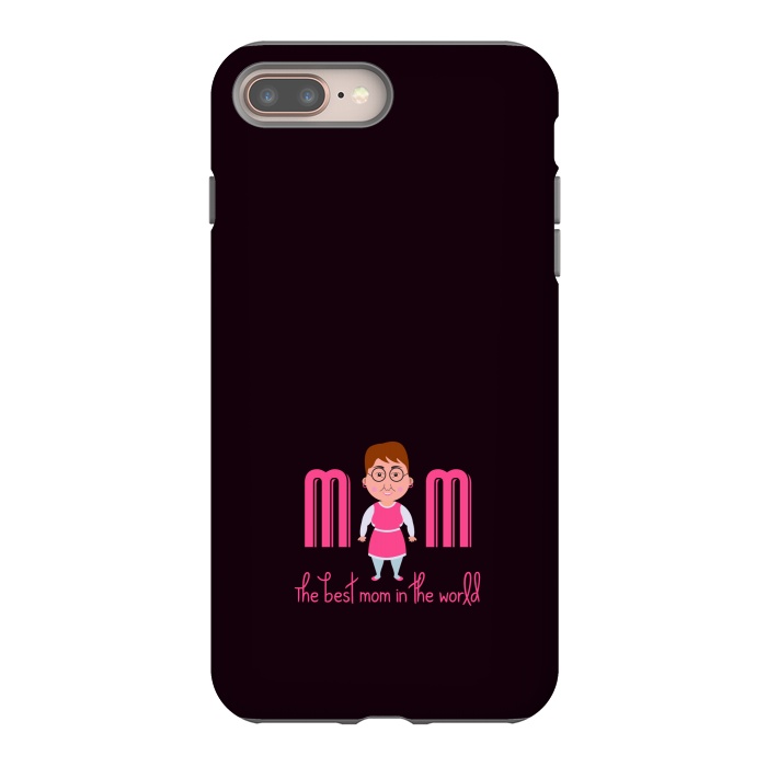 iPhone 7 plus StrongFit funny mom by TMSarts