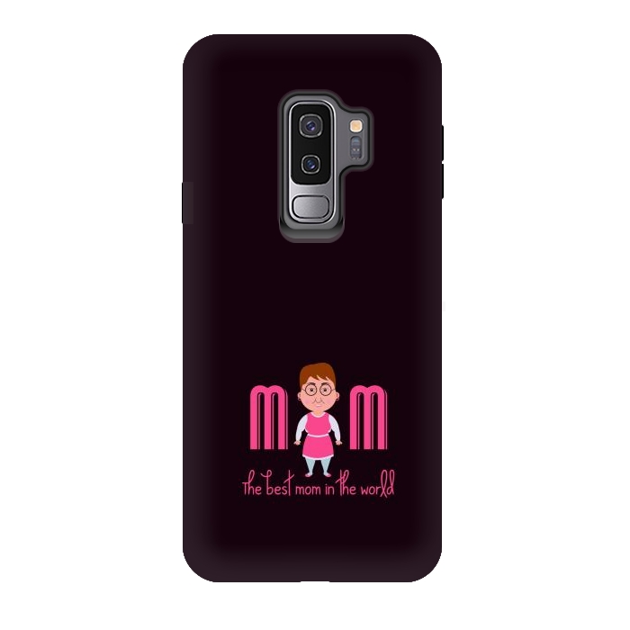 Galaxy S9 plus StrongFit funny mom by TMSarts