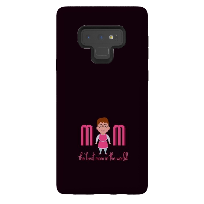 Galaxy Note 9 StrongFit funny mom by TMSarts