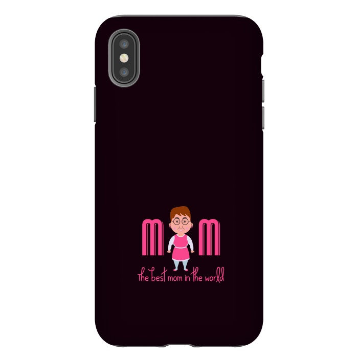 iPhone Xs Max StrongFit funny mom by TMSarts