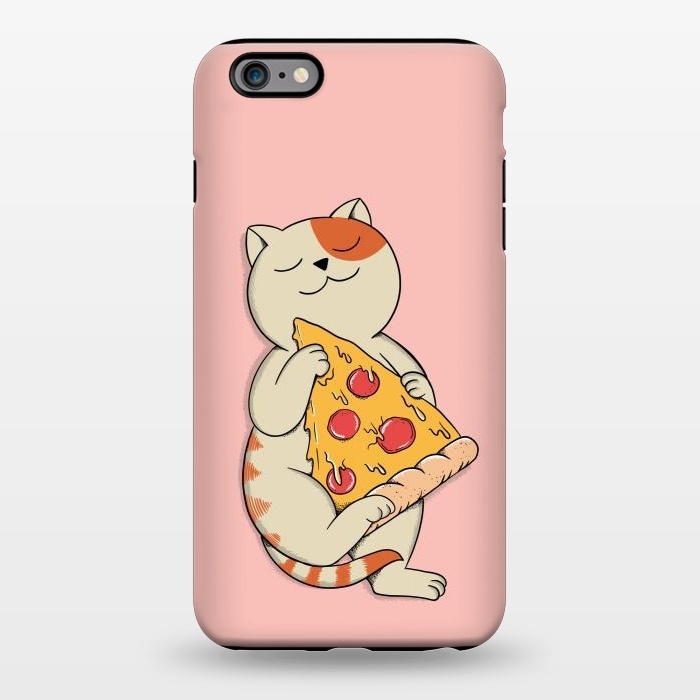 Cat and Pizza Pink