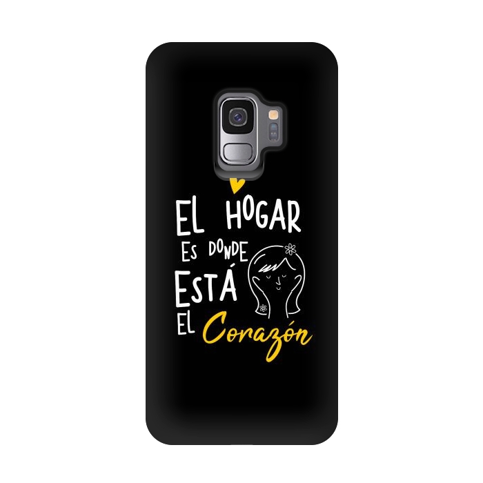 Galaxy S9 StrongFit El corazón esta by daivos