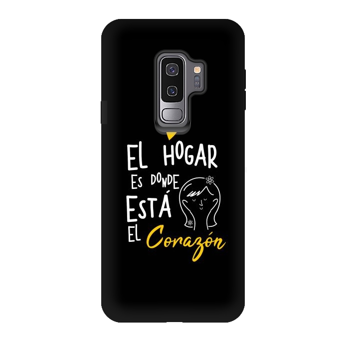 Galaxy S9 plus StrongFit El corazón esta by daivos