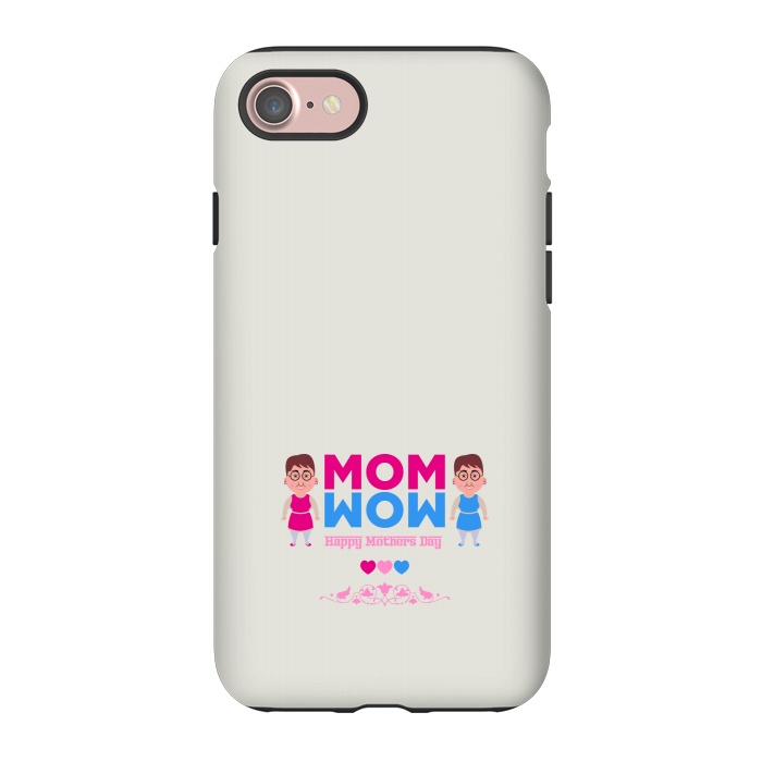 iPhone 7 StrongFit mom wow cartoon by TMSarts