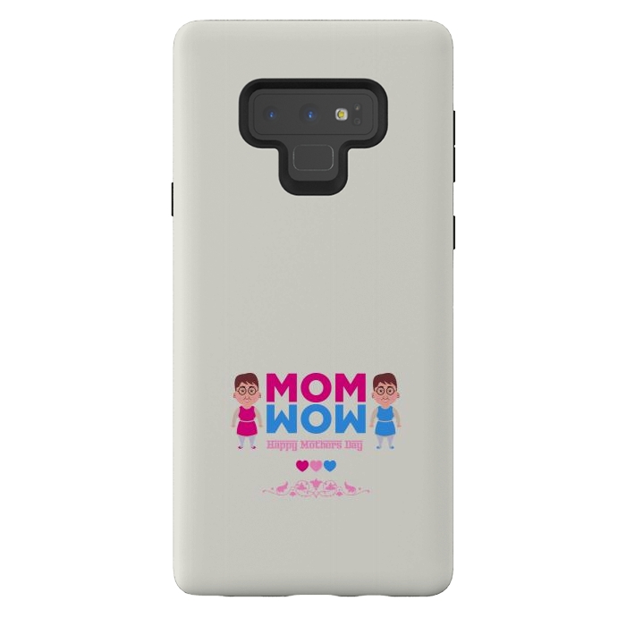 Galaxy Note 9 StrongFit mom wow cartoon by TMSarts