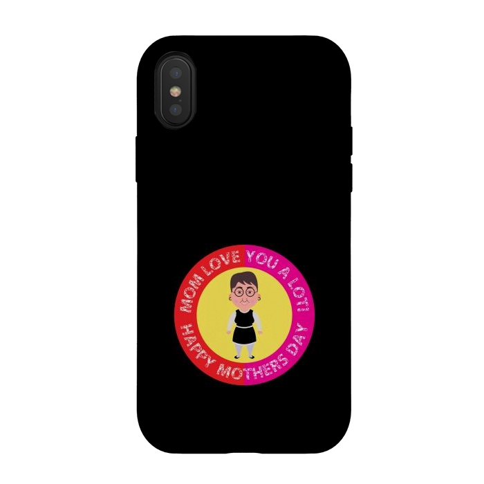 iPhone Xs / X StrongFit mom love you lot by TMSarts