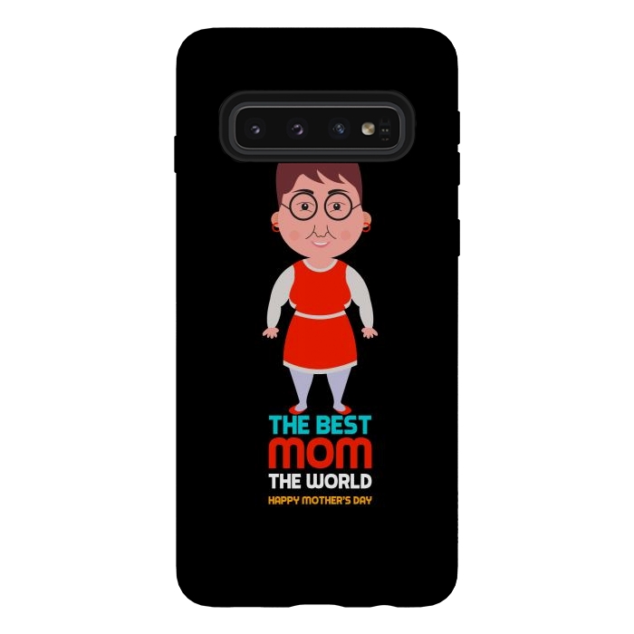 Galaxy S10 StrongFit the best mom by TMSarts