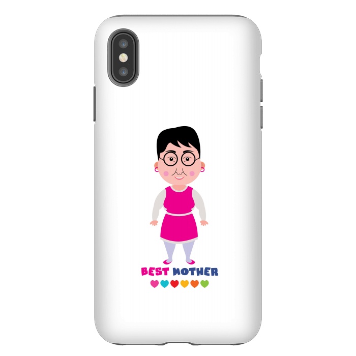 iPhone Xs Max StrongFit best mother by TMSarts