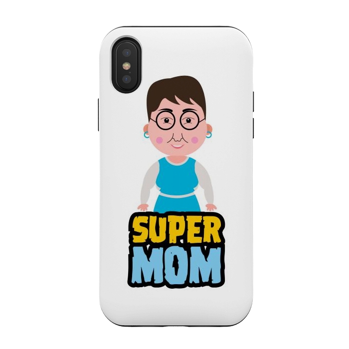 iPhone Xs / X StrongFit super mother  by TMSarts