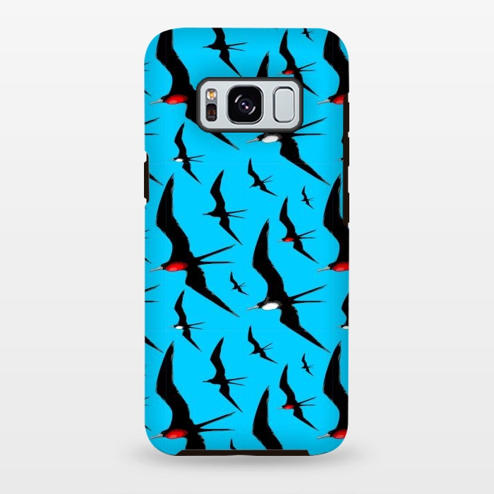 Galaxy S8 plus StrongFit Frigate Birds Majestic Flight by BluedarkArt