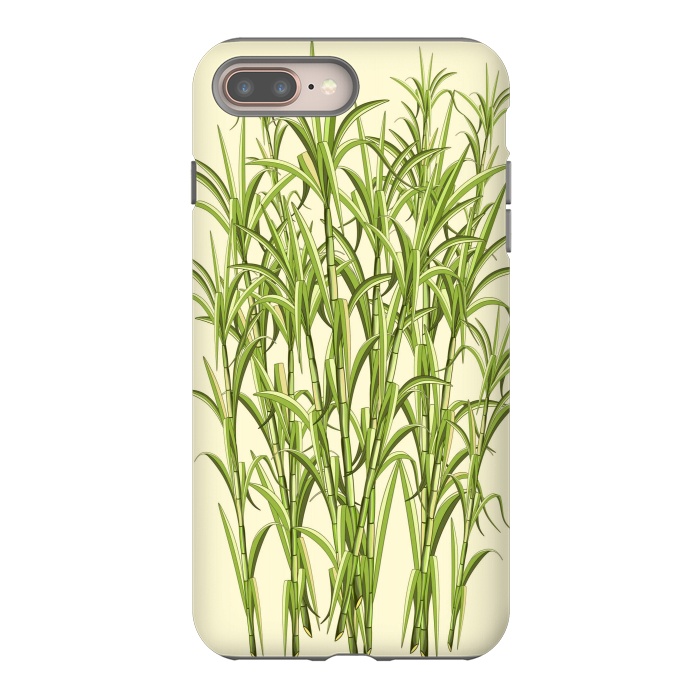 iPhone 7 plus StrongFit Sugar Cane Exotic Plant by BluedarkArt