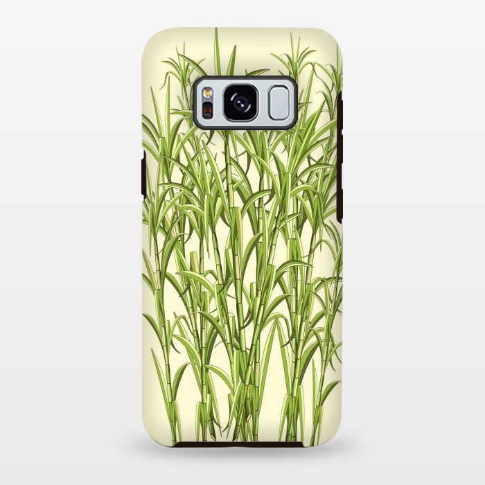 Galaxy S8 plus StrongFit Sugar Cane Exotic Plant by BluedarkArt