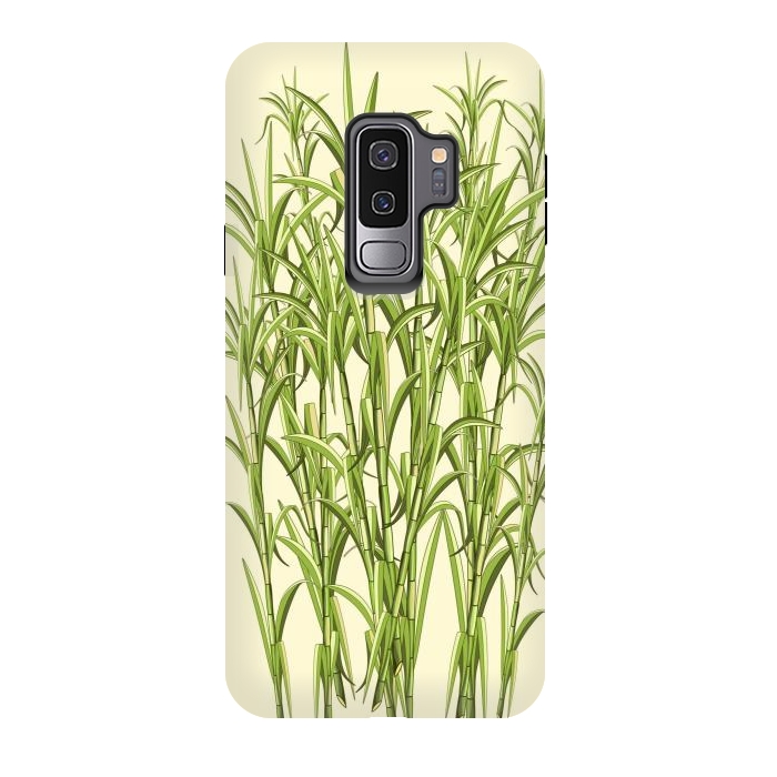 Galaxy S9 plus StrongFit Sugar Cane Exotic Plant by BluedarkArt