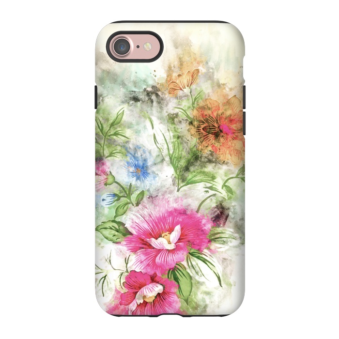 iPhone 7 StrongFit Couple of Flowers by Creativeaxle