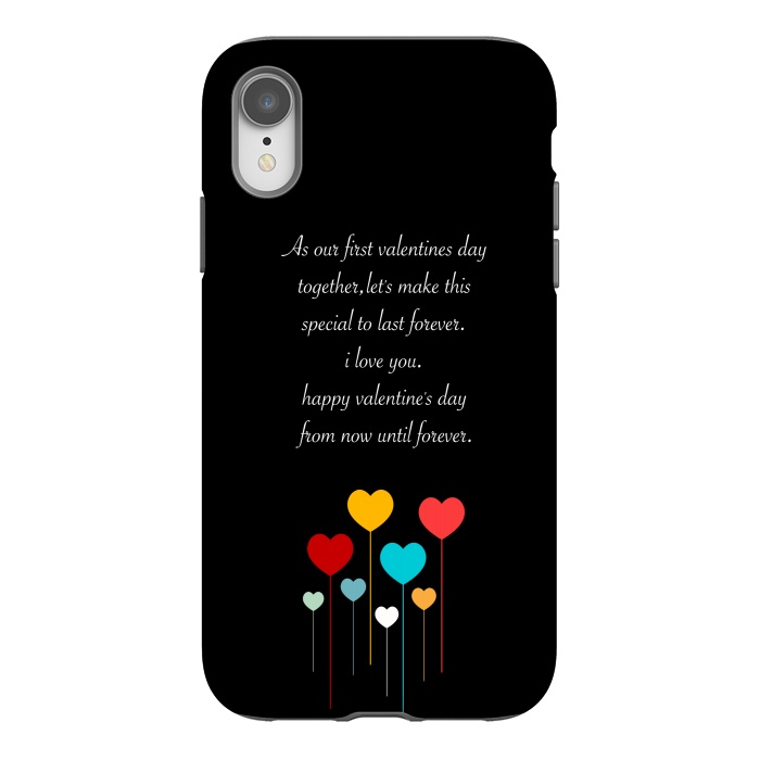 iPhone Xr StrongFit first valentines  by TMSarts