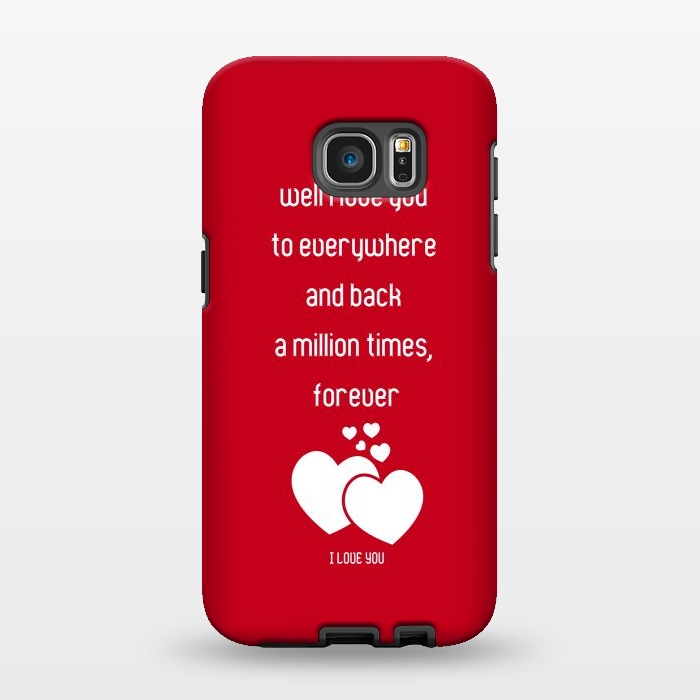 Galaxy S7 EDGE StrongFit million times forever by TMSarts