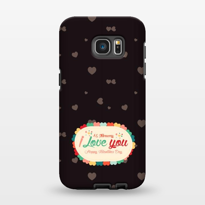 Galaxy S7 EDGE StrongFit love day by TMSarts